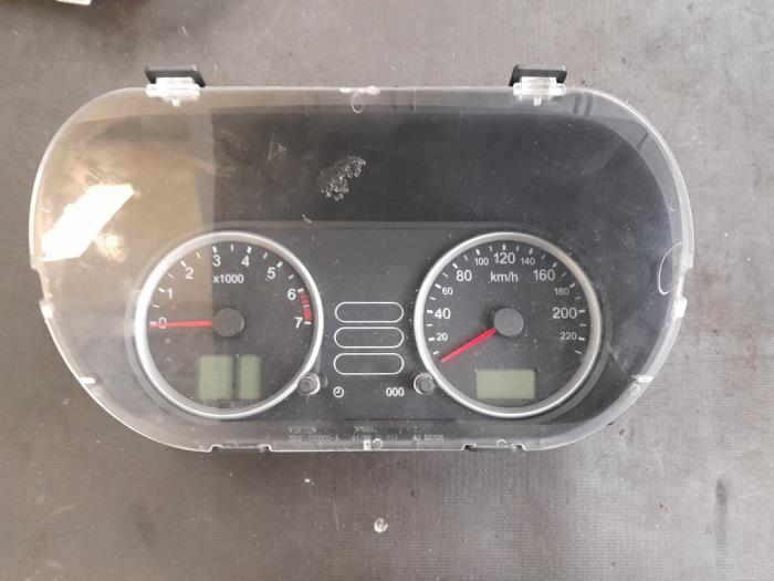 Odometer KM from a Ford Fiesta 5 (JD/JH) 1.4 16V 2004