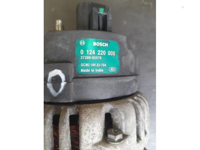 Dynamo Hyundai i10 (F5), 2007 / 2013 1.1i 12V, Halvkombi (Hatchback), Bensin, 1.086cc, 49kW (67pk), FWD, G4HG, 2008-01 / 2013-12, F5P1 (Begagnad)