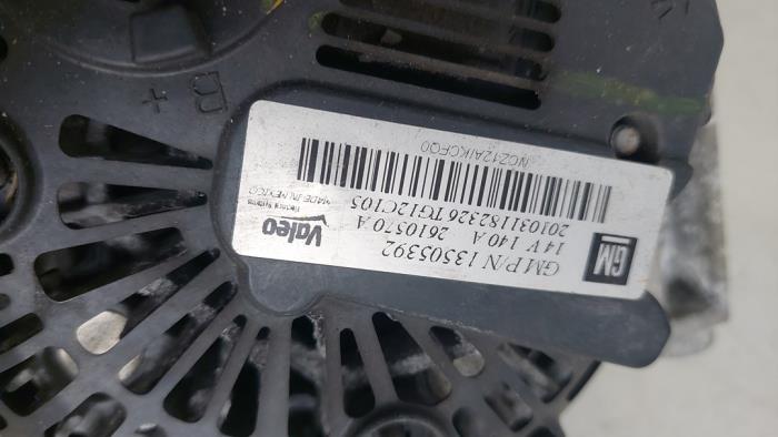 Begagnade Dynamo Opel Corsa D 1.3 CDTi 16V ecoFLEX Pris € 40,00 Marginaltabell erbjuds av Autosloopbedrijf H.C.Stouten