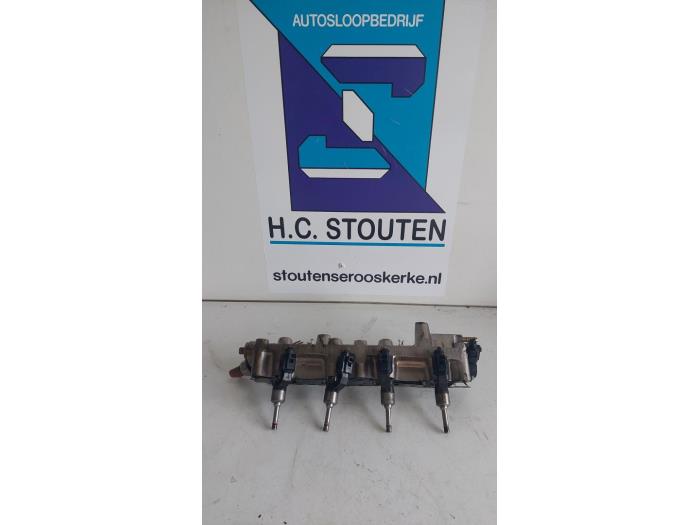 Usagé Système d'injection Volkswagen Touran (1T1/T2) 1.4 16V TSI 140 Prix € 60,00 Règlement à la marge proposé par Autosloopbedrijf H.C.Stouten