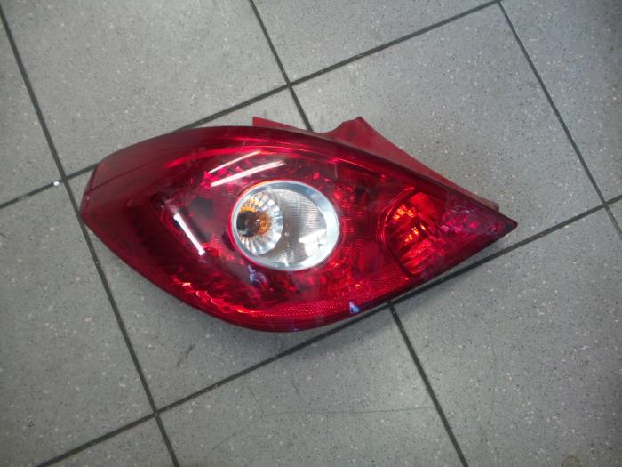 Taillight, left from a Opel Corsa 2009