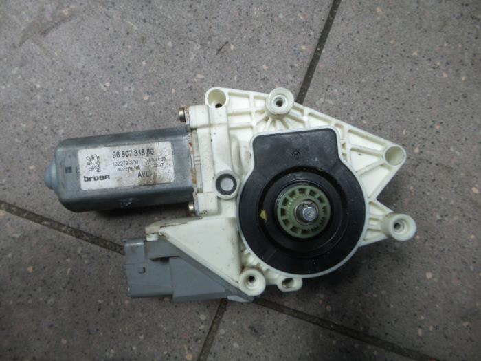 Usados Motor de ventanilla de puerta Peugeot 607 (9D/U) 2.2 16V Precio € 40,00 Norma de margen ofrecido por Autosloopbedrijf H.C.Stouten