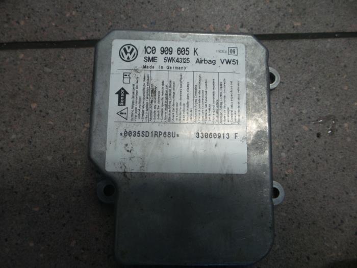 Airbag Set+Modul van een Volkswagen Polo IV (9N1/2/3) 1.4 16V 2006