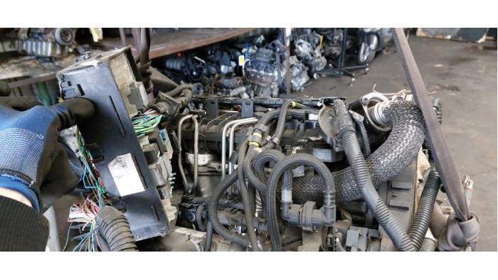 Moteur d'un Ford Focus 2 Wagon 1.6 TDCi 16V 100 2008