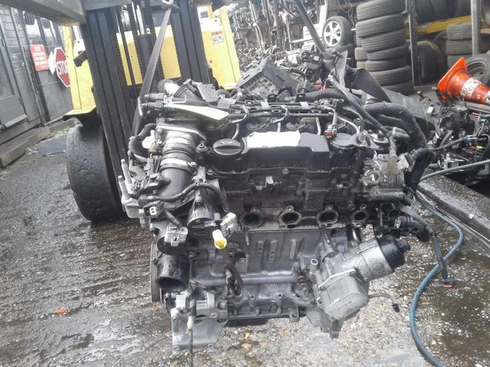 Moteur d'un Ford Focus 2 Wagon 1.6 TDCi 16V 100 2008