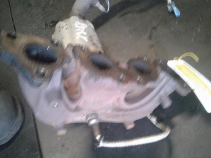 Exhaust manifold from a Peugeot 207/207+ (WA/WC/WM) 1.4 16V 2007