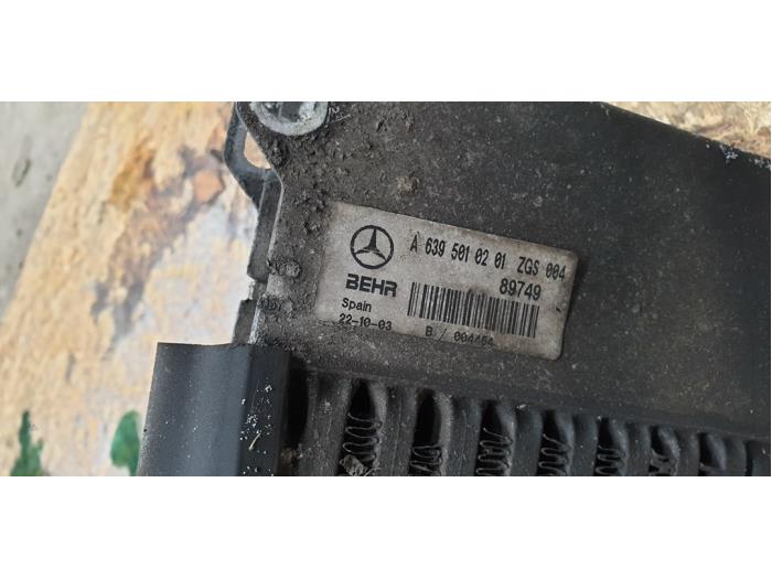 Chlodnica miedzystopniowa z Mercedes-Benz Vito (639.6) 2.2 109 CDI 16V 2004