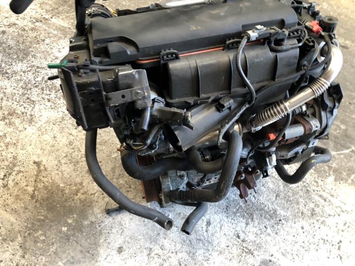 Moteur d'un Ford Fiesta 6 (JA8) 1.4 TDCi 2010