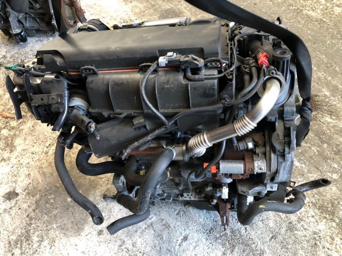 Moteur d'un Ford Fiesta 6 (JA8) 1.4 TDCi 2010