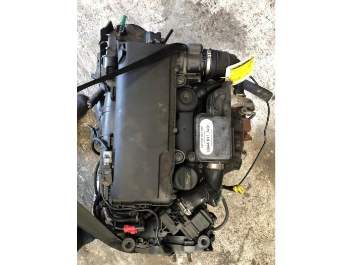 Moteur d'un Ford Fiesta 6 (JA8) 1.4 TDCi 2010
