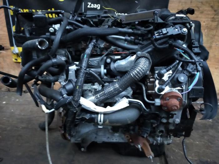 Engine from a Ford Fiesta 6 (JA8) 1.6 TDCi 16V 95 2012