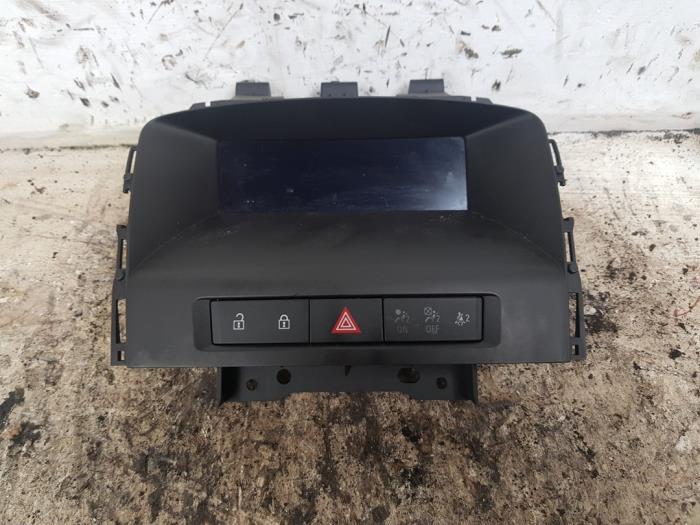 Begagnade Innerdisplay Opel Astra J (PC6/PD6/PE6/PF6) 1.6 16V Ecotec Pris € 60,00 Marginaltabell erbjuds av Autodemontage de Zaag