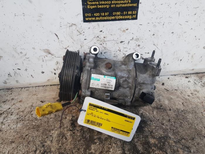 Usagé Pompe clim Peugeot 207 CC (WB) 1.6 16V Prix € 50,00 Règlement à la marge proposé par Autodemontage de Zaag