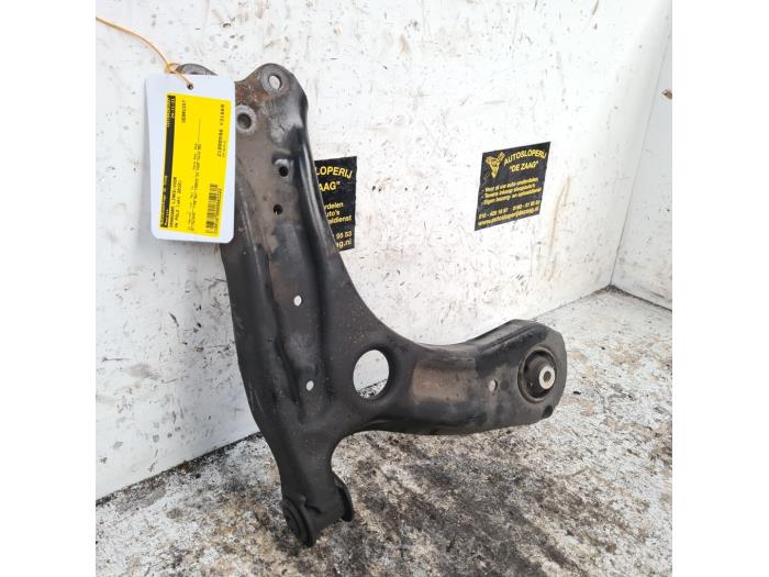 Front wishbone, left from a Volkswagen Polo V (6R) 1.2 12V 2010