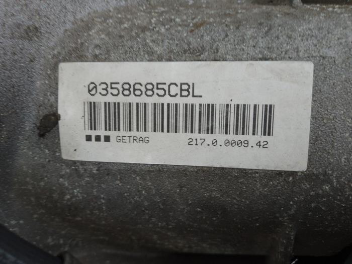 Getriebe van een BMW 1 serie (E87/87N) 116i 1.6 16V 2010