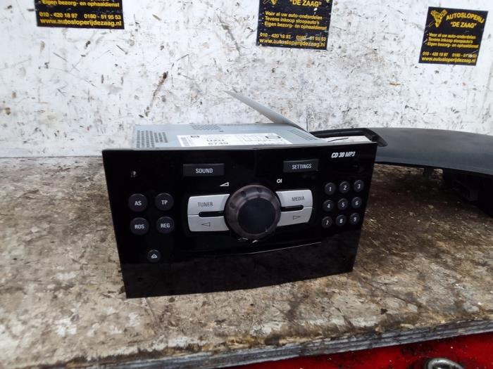 Radio from a Opel Corsa D 1.4 16V Twinport 2014
