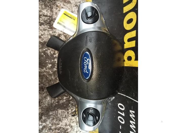 Left airbag (steering wheel) from a Ford Focus 3 1.0 Ti-VCT EcoBoost 12V 125 2014
