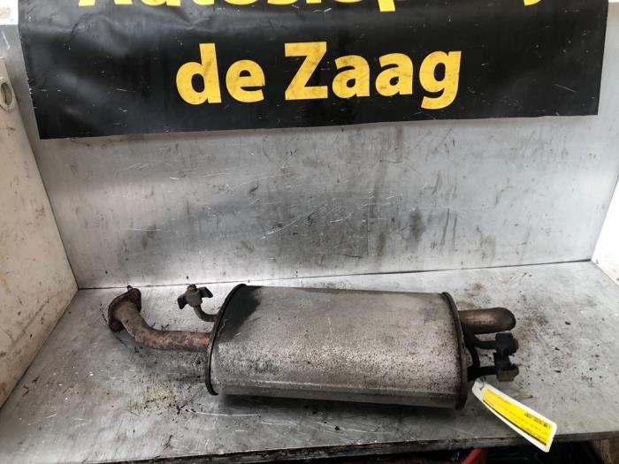 Gebrauchte Auspuff Enddämpfer Chevrolet Spark (M300) 1.0 16V Bifuel Preis € 45,00 Margenregelung angeboten von Autodemontage de Zaag