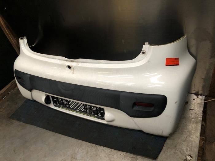 Rear bumper from a Peugeot 107 1.0 12V 2012