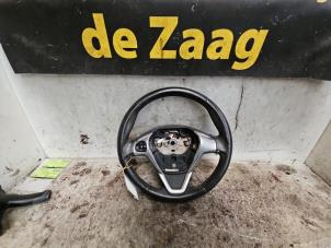 Used Steering wheel Ford Fiesta 6 (JA8) 1.0 Ti-VCT 12V 65 Price € 50,00 Margin scheme offered by Autodemontage de Zaag