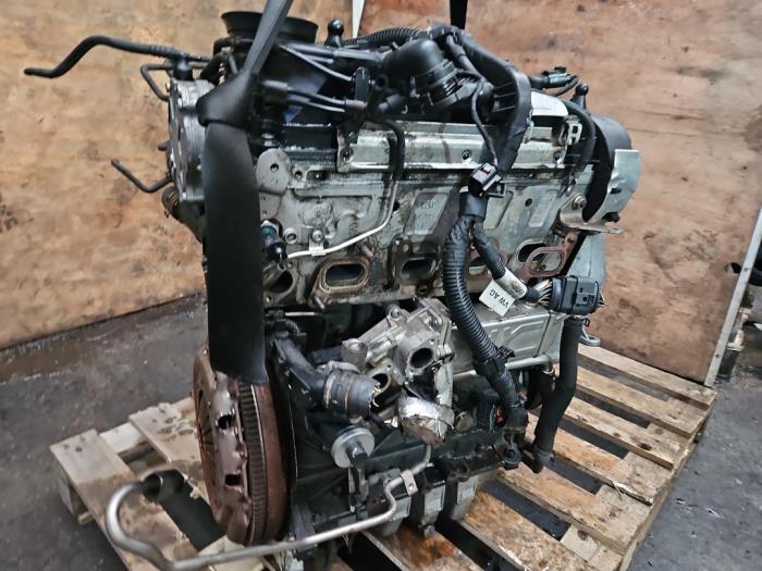 Engine from a Volkswagen Polo V (6R) 1.6 TDI 16V 90 2011