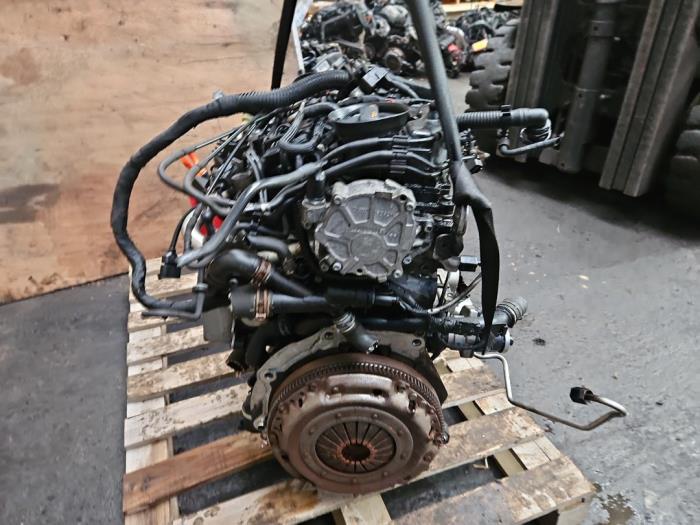 Engine from a Volkswagen Polo V (6R) 1.6 TDI 16V 90 2011