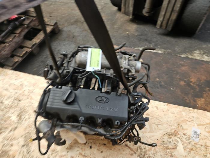 Motor Hyundai Getz, 2002 / 2010 1.3i 12V, Fließheck, Benzin, 1.341cc, 63kW (86pk), FWD, G4EA, 2003-09 / 2005-09 (Gebraucht)