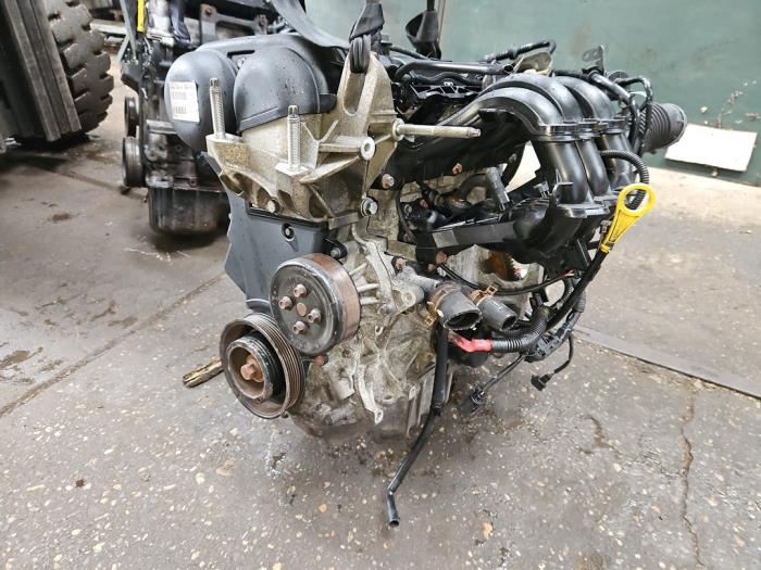 Moteur d'un Ford Fiesta 6 (JA8) 1.25 16V 2009