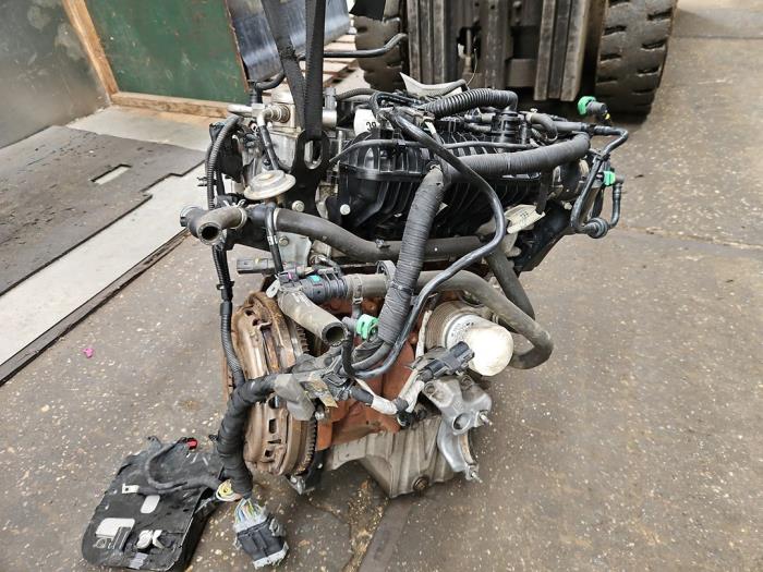 Moteur d'un Ford Fiesta 6 (JA8) 1.0 EcoBoost 12V 125 2015