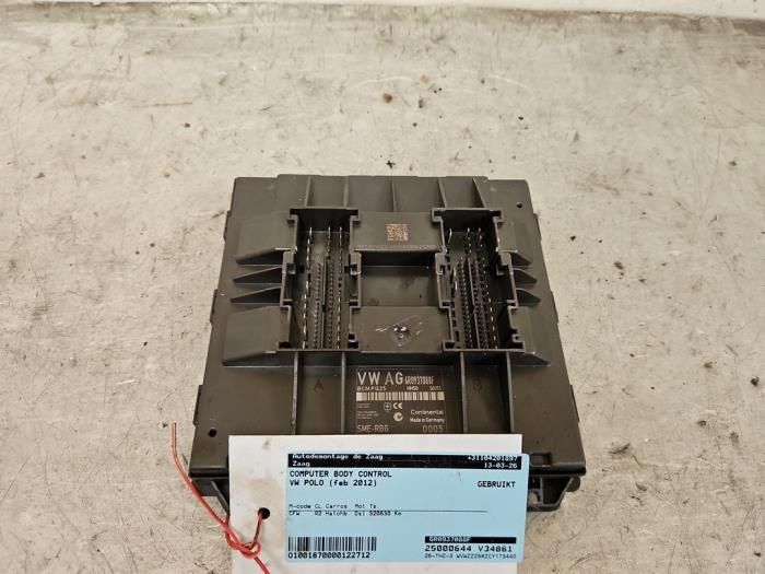 Gebrauchte Steuergerät Body Control Volkswagen Polo V (6R) 1.2 TDI 12V BlueMotion Preis € 29,99 Margenregelung angeboten von Autodemontage de Zaag