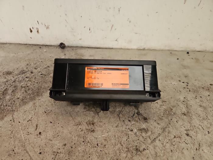 Used Interior display Citroen C4 Cactus (0B/0P) 1.2 PureTech 82 12V Price € 49,99 Margin scheme offered by Autodemontage de Zaag