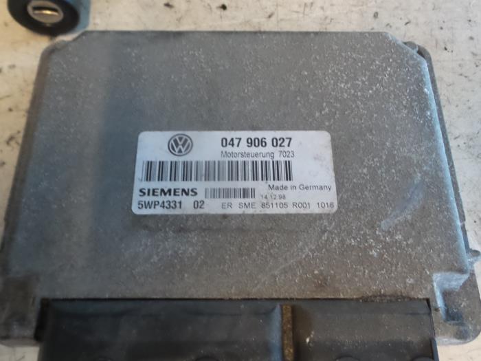 Zestaw zamków z Volkswagen Lupo (6X1) 1.0 MPi 50 1999