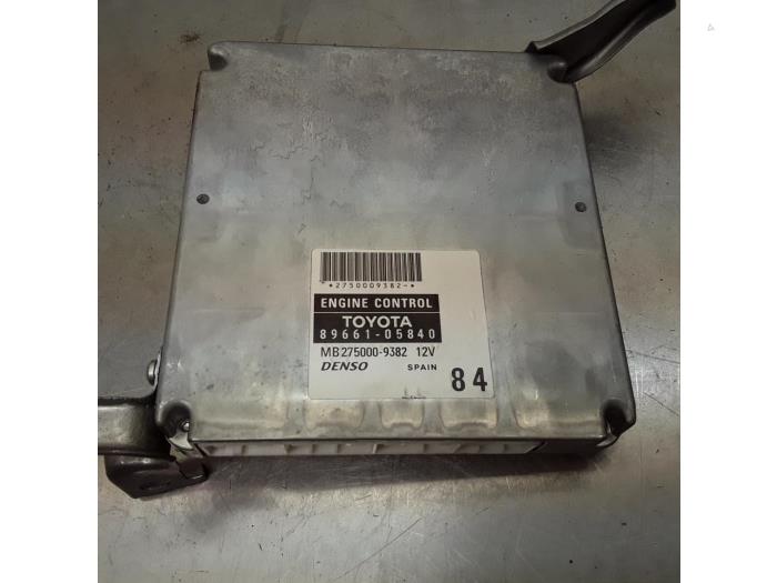 Used Engine management computer Toyota Avensis (T25/B1B) 1.6 16V VVT-i Price € 52,50 Margin scheme offered by Japoto Parts B.V.