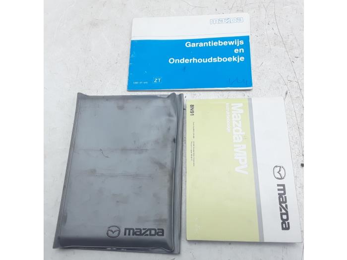 Używane Instrukcja Mazda MPV (LW19/69) 2.0 16V Cena € 7,30 Procedura marży oferowane przez Japoto Parts B.V.