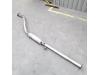 Exhaust middle silencer from a Honda CR-V (RD1/3), 1995 / 2002 2.0i 16V VTEC, SUV, Petrol, 1.973cc, 94kW (128pk), 4x4, B20B1; B20B3; B20B4, 1995-10 / 2001-12, RD17; RD18 2001