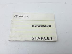 Używane Instrukcja Toyota Starlet (EP8/NP8) 1.3 Friend,XLi 12V Cena € 6,95 Procedura marży oferowane przez Japoto Parts B.V.