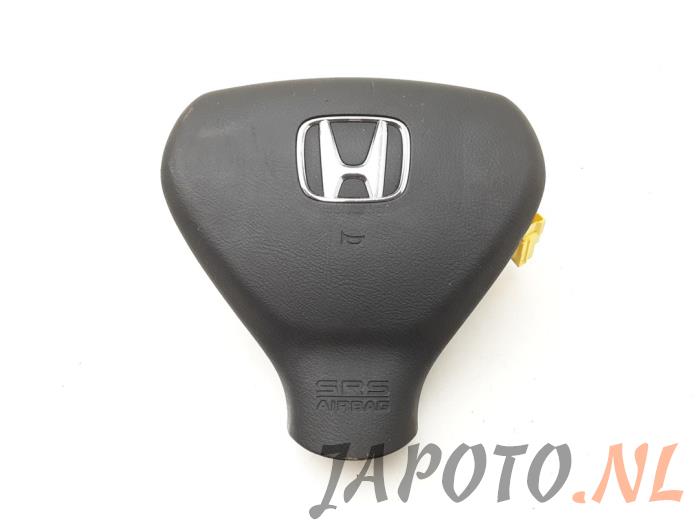 Left airbag (steering wheel) from a Honda Jazz (GD/GE2/GE3) 1.3 i-Dsi 2005