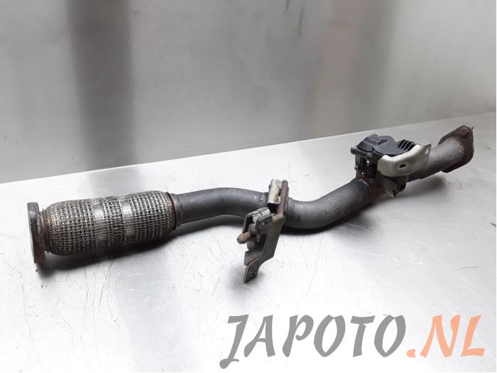 Tube échappement avant d'un Nissan Qashqai (J11) 1.5 dCi DPF 2014