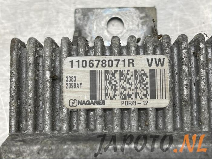 Glow plug relay Nissan Qashqai 1.5 dCi DPF 110678071R