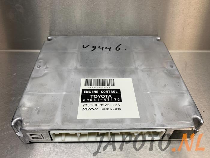 Used Engine management computer Toyota Prius (NHW20) 1.5 16V Price € 78,70 Margin scheme offered by Japoto Parts B.V.