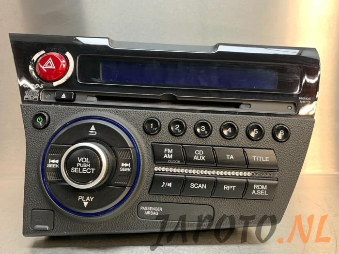 Radio/Lecteur CD d'un Honda CR-Z (ZF1) 1.5 Hybrid 16V 2011