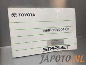 Używane Instrukcja Toyota Starlet (EP9) 1.3,XLi,GLi 16V Cena € 5,00 Procedura marży oferowane przez Japoto Parts B.V.