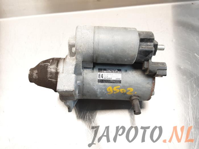 Used Starter Subaru Trezia 1.33 16V Dual VVT-I Price € 47,20 Margin scheme offered by Japoto Parts B.V.