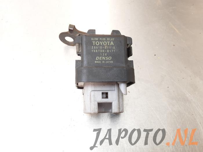 Begagnade Relä Toyota Verso 2.0 16V D-4D-F Pris € 15,74 Marginaltabell erbjuds av Japoto Parts B.V.