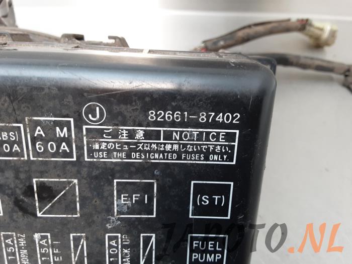 Fuse box Daihatsu Terios 1.3 16V 4x4 8266187402 DAIHATSU
