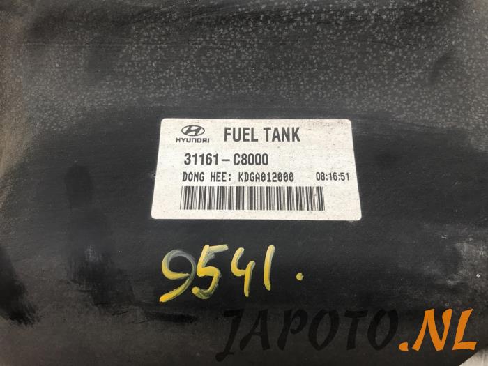 Krafstofftank van een Hyundai i20 (GBB) 1.2i 16V 2015