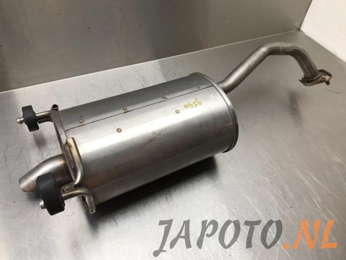 Exhaust rear silencer from a Suzuki Ignis (MF) 1.2 Dual Jet 16V Smart Hybrid 2020