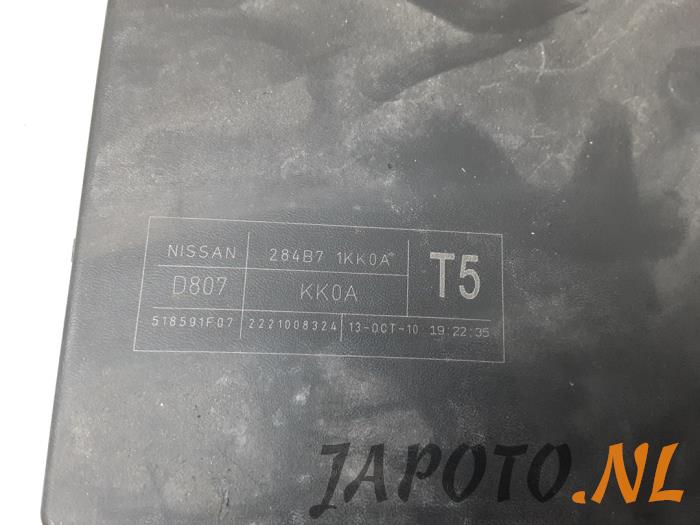 Boîte à fusibles d'un Nissan Juke (F15) 1.6 16V 2014