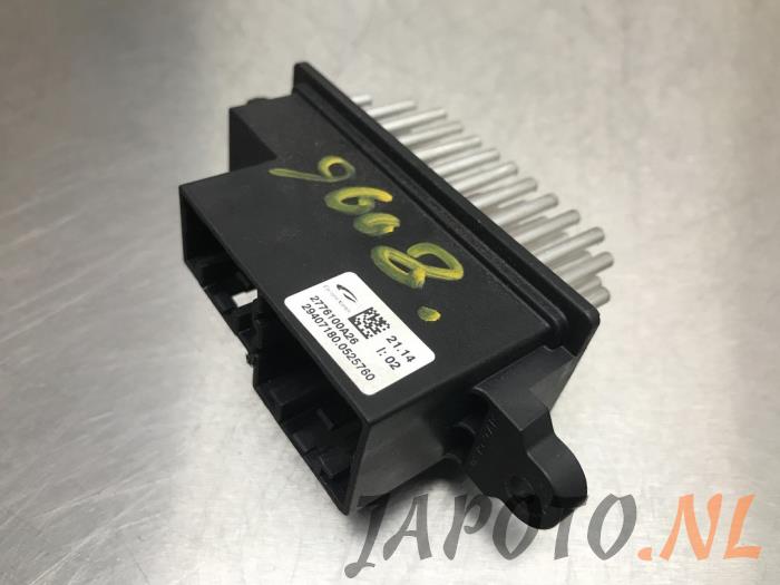 Heater resistor Nissan Qashqai 1.2 DIGT 16V 2776100A26