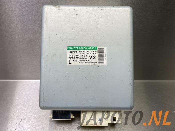 Used Power steering computer Toyota Auris (E15) 1.33 Dual VVT-I 16V Price € 52,49 Margin scheme offered by Japoto Parts B.V.